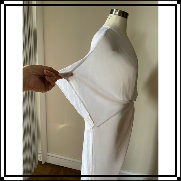 Top Shop Slub Weave,knotted waist Beach Coverup - Picture 3 of 8